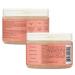Shea Moisture Coconut & Hibiscus Hand & Body Scrub - Gluten Free, 12 oz (2 Jars) - Restores Radiant Glow - Buy Online on GoSupps.com