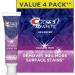 Crest 3D Whitestrips Gentle At-home Teeth Whitening Kit 14 Treatments Gently Removes 15 Years of Stains & 3D White Toothpaste Advanced Whitening Radiant Mint 280 mL Total (Pack of 4) Whitening Kit + TOOTH_CLEANING WPCP4B - Buy Online on GoSupps.com