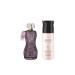 O BOTICARIO Glamour Secret Black Bundle: Eau de Toilette (2.5 Fl Oz) & Moisturizing Body Lotion (6.7 Oz)