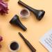 Waterproof Gel Eyeliner Set - Black & Brown | Durable Cream Formula with Brush | Quick Drying Eye Makeup - Buy Online on GoSupps.com