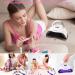 180W UV LED Nail Dryer Lamp with Timer - Gel Nail Curing Car Sensor & LCD Display - Buy Online on GoSupps.com