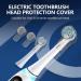 iO Toothbrush Head Covers for Oral B Electric Toothbrush - 4pcs Transparent Protection Covers for Travel & Home - Buy Online on GoSupps.com
