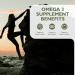 Barefoot Nutrition Omega 3 Fish Oil - Superior Grade Wild Sardine, Anchovy & Mackerel Oil - Triple Distilled & Ultra Purified - Sustainably Sourced - 100 Day Supply - 500ml - Buy Online on GoSupps.com