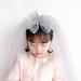 Amosfun Children's White Wedding Veil - Short Bride Veil Hair Accessories for Girls Perfect for Costumes & Photo Props - Buy Online on GoSupps.com