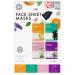 Happy Skin Facial Masks for all skin types over 1 million sold detoxifying charcoal whitening rose & green tea lavender & chamomile vitamin C orange & ginger white 20 pieces