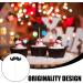 Hoement 40pcs mustache cupcake toppers fake mustache gender reveal cupcake toppers mustache party decorations cake decor de bautizo para ni o baby paper cup - Buy Online on GoSupps.com