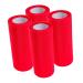 NUOBESTY 4 Rolls Tulle Roll Mesh Roll Delicate United States Baby Red 0.01X15X2285CM