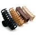 Hair Clips for Thick Hair 4 Pack Hair Clips for Women 4.3 Large Claw Clips XL Hair Clips for Thick Hair Matte Claw Clips Cute Hair Clips Strong Hold Jaw Clips