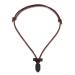 Wazoo The Bushcraft - The Original Fire Starter Necklace, Proudly Handcrafted in The USA Black Ceramic