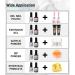 DouborQ Nail Dehydrator and Nail Primer with Cuticle Oil Set Natural Nail Prep Dehydrate and Acid-Free Primer for Gel Nail Polish Air Dry Superior Bonding Primer for Acrylic Powder - Buy Online on GoSupps.com