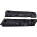 Guuun G10 Full Size 1911 Grips with Ambi Safety Cut - Black Sunburst Texture - Buy Online on GoSupps.com