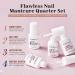 AZUREBEAUTY 21 Pcs Dip Powder Nail Kit - Gray Nude Brown Winter Colors - Acrylic Dipping Powder Set for French Nail Art - DIY Manicure Gift - Buy Online on GoSupps.com