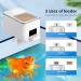 Automatic Fish Feeder WiFi Intelligent Timing Auto Food Dispenser USB Rechargeable 100ML Fish Feeder Dispenser for Aquarium Moisture-Proof Design Mobilephone APP Control - Buy Online on GoSupps.com