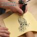 Eiptwh Tattoo Practice Skin Bundle | 3mm Thickness | Double Sided Fake Skin for Beginners and Artists | 2 Sheets (11.51x7.8) + 5 Sheets (7.70x5.85) - Buy Online on GoSupps.com