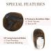 REECHO Clip in Bangs, 100% Human Hair 3 Secure Clips in Full Blunt Cut Bangs Clip in Hair Extensions, Brown Fake Bangs Fringe with Temples Hairpieces for Women Daily Wear - Medium Brown - Buy Online on GoSupps.com