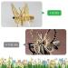 10 Pcs 90s Moving Butterfly Hair Clips | Elegant Hollow Wing Hair Pins | 3D Butterfly Barrettes for Women, Girls, Teens | Wedding Accessories - Buy Online on GoSupps.com