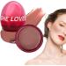 Blush Makeup | Soft Cream Face Blusher with Makeup Sponge - Products Teen Girls Cosmetics for Home Shopping Gathering Dating Traveling Working Huyath 03# Dry Rose - Buy Online on GoSupps.com