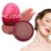 Blush Cream - Soft Cream Face Blusher with Makeup Sponge | Cheeks Eyes Face Blusher Makeup Supplies for Shopping Home Working Dating Traveling Gathering Shzons 03# Dry Rose