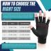 Copper Arthritis Compression Gloves for Men & Women - Relieve Hand Pain and Swelling - Anti-Slip Fingerless Design - Size Medium - Buy Online on GoSupps.com