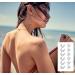 36 Pcs Sun Moon Minimalist Temporary Tattoos | Waterproof Body Art for Men, Women, Kids | Small 10.5 * 6cm Sheets - Buy Online on GoSupps.com