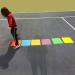 Eco Walker 12-inch Flat Square Spot Marker Multi-Color Playmat for Kids - Exercise Floor Mat - Buy Online on GoSupps.com