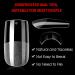 500 PCS Nail Tips Set - Full Cover Clear Acrylic Fingernails for Gel & DIY Nail Art | 12 Sizes Medium Square for Nail Studios - Buy Online on GoSupps.com