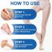 42% Urea Cream with 2% Salicylic Acid- Urea Cream for Feet - Foot Cream for Dry Cracked Heels and Feet - Callus Remover Gel Foot Lotion - Moisturizing & Smoothing Skin - For Elbows Hands and Knees - Buy Online on GoSupps.com