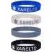 XARELTO Medical Alert ID Silicone Bracelet Wristbands 4 Pack