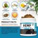 Hemp Dog Calming Treats | Helps with Dog Anxiety Barking Stress Relief Fear Thunderstorm Travel Issues | Natural Dog Calming Product | Hemp Chews Dog Food Anxiety Relief Calming Treats - Buy Online on GoSupps.com