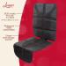 Lusso Gear Car Seat Protector - Non-Slip, Waterproof, Thick Padding - Black - Buy Online on GoSupps.com