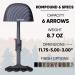 Kwikee Kwiver Kompound 6 Arrow Bow Quiver for Archery and Hunting - Lightweight & Quiet Shooting Black - Buy Online on GoSupps.com