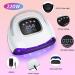 UV Nail Lamp LKE Nail Dryer 220W Professional UV LED Nail Lamp with 4 Timers&Auto Sensor UV Lamp for Gel Nails Detachable Curing Lamp Gel Nail Polish Lamp for Home and Salon Use 20*23-White - Buy Online on GoSupps.com