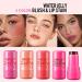 Milk Jelly Blush Milk Makeup Jelly Tint Milk Cooling Water Jelly Tint Milk Blush Stick Jelly Lip Tint Lip And Cheek Stain Sheer Natural Long-Lasting Multi Use Makeup Blush Stick (Coral(2) 0.98 2.16 inch) Coral(2) 1 count (Pack of 1) - Buy Online on GoSupps.com