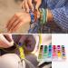 Friendship Bracelet String Kit with Organizer Box - 110 Colors Embroidery Floss, 800 Beads, 52Pcs Cross Stitch Tools - Perfect Production Gift - Buy Online on GoSupps.com