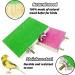 Kathson 4 PCS Bird Perch Stand Toy for Parrots - Paw Grinding Rough-surfaced Chew Toys, Cage Accessories for Budgies, Parakeet, Cockatiel, Conure, Hamster (Color Random) - Buy Online on GoSupps.com