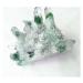 Natural Crystal Rough 400-500g Green Ghost Cluster Crystal Stone Clear Quartz Crystal Cluster Natural Specter Quartz Cluster Specimen Decoration