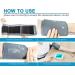 Smilecare Blood Pressure Monitor Upper Arm for Home Use - Accurate BP & Pulse Rate Monitoring with Wide Adjustable Cuff 22-42cm - Large LCD Display - Buy Online on GoSupps.com