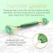 100% Original Jade Roller for Face - Natural Facial Skin Massager to Rejuvenate & Reduce Puffiness & Wrinkles - Buy Online on GoSupps.com