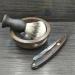 AnSafe Handmade Pure Badger Hair Shaving Brush - Durable Resin Handle for Wet Shaving & Beard Foam - Buy Online on GoSupps.com