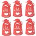 Abaodam 10pcs Christmas Treat Bags Sacks Christmas Party Favor Bag Bag Candy Non-woven Bags - Buy Online on GoSupps.com