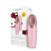 Geske x Hello Kitty |SmartAppGuided Warm & Cool Eye Energizer |6 in 1 |Eye massager |Massage device against dark circles |Remove tear bags and loopholes |Electrical eye massage Hello Kitty Pink