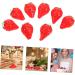 Alipis 90 Pcs Simulation Three-dimensional Fruit Mini Picture Frame Cake Toy Miniatures Miniature Dollhouse Accessories Diy Crafts Food Keychain Cake Decor Phone Case Strawberry Resin - Buy Online on GoSupps.com