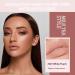 Long Lasting Nude Lipstick - Waterproof & Moisturizing Pink Matte Lip Gloss (#607 White Peach) | Perfect Gift for Women - Buy Online on GoSupps.com
