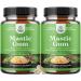 High Strength Mastic Gum Capsules - Herbal Digestion Supplement Providing Upset Stomach Relief for Adults - Vegan Non-GMO Gluten Free & Made in US GMP Facility - Gentle & Soothing (60 Servings) 120 Count (Pack of 1)