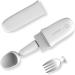 GYENNO Parkinson Spoon, Adaptive Utensil for Hand Tremor and Parkinson's Disease, Parkinson's Aids for Living with Unique Active Tremor Assist Technology, Bravo Classic
