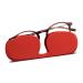 Nooz Optics - Blue light glasses for 3-10 year old children - Oval shape - Cruzy Collection 3-6 years red