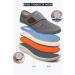 DENACARE Men's Wide Width Adjustable Closure Shoes for Diabetic Edema - Grey - Size 9 Wide - Buy Online on GoSupps.com