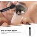 SOESFOUFU 10pcs Dual Sided Eye Shadow Brush Eye Shadow Sponge Applicator Eyeshadow Stick Brush Paupi re Black - Buy Online on GoSupps.com
