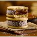 Cachafaz Alfajor Maizena - Cornstarch Sandwich Cookie filled with dulce de leche decorated with shredded coconut. 6 Units: 76 G Dulce De Leche 2.7 Ounce (Pack of 6)